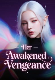 jimeng-2025-07-28-4723-生成带有文字标题“Her Awakened Vengeance”的网络小说封面，…