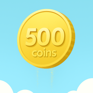 500 gold coins