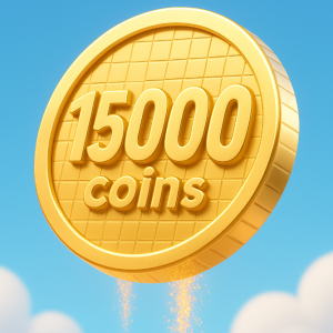 15000 gold coins